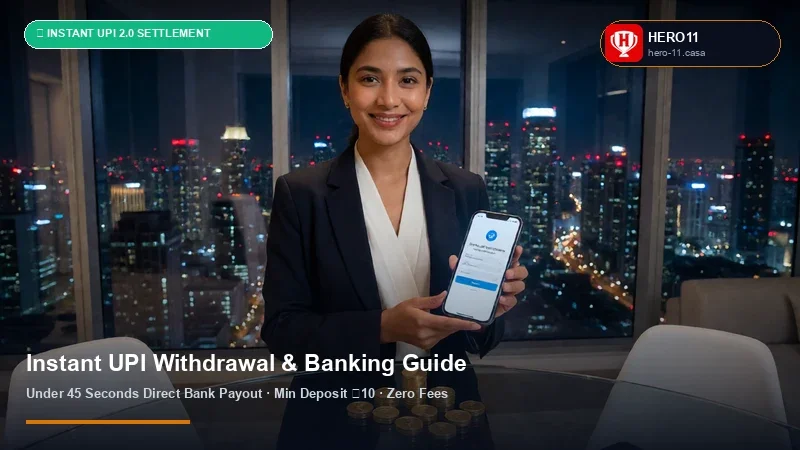 Hero11 Instant UPI Withdrawal & ₹10 INR Deposit Tutorial